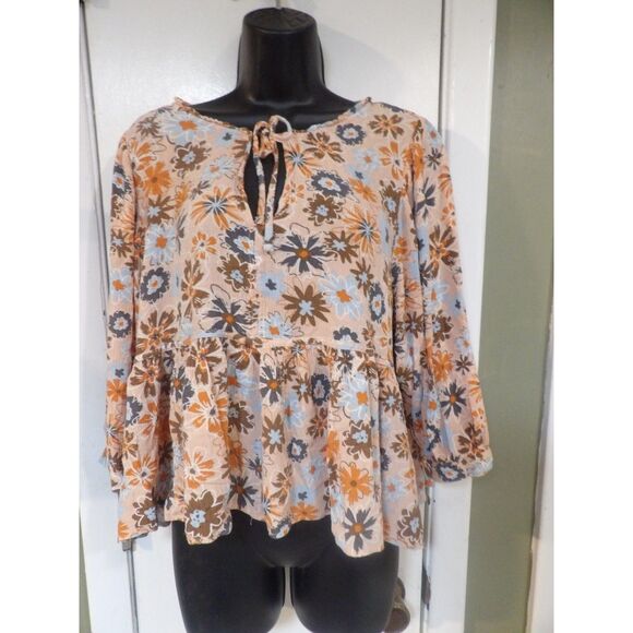 SO BOHO Blouse Size L - Picture 1 of 4